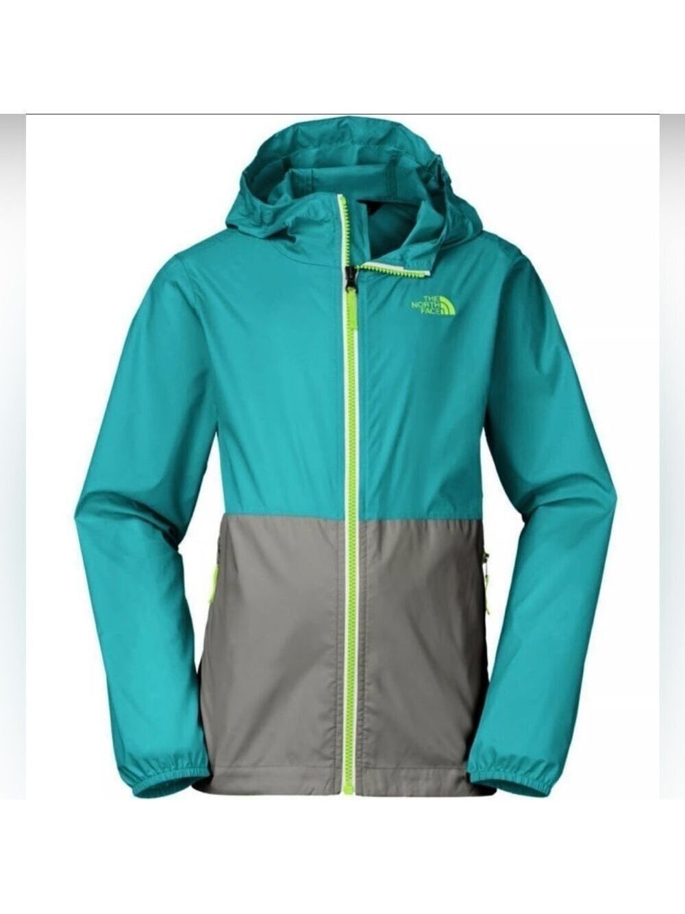 The North Face windbreaker Jacket - girls size 10/12
